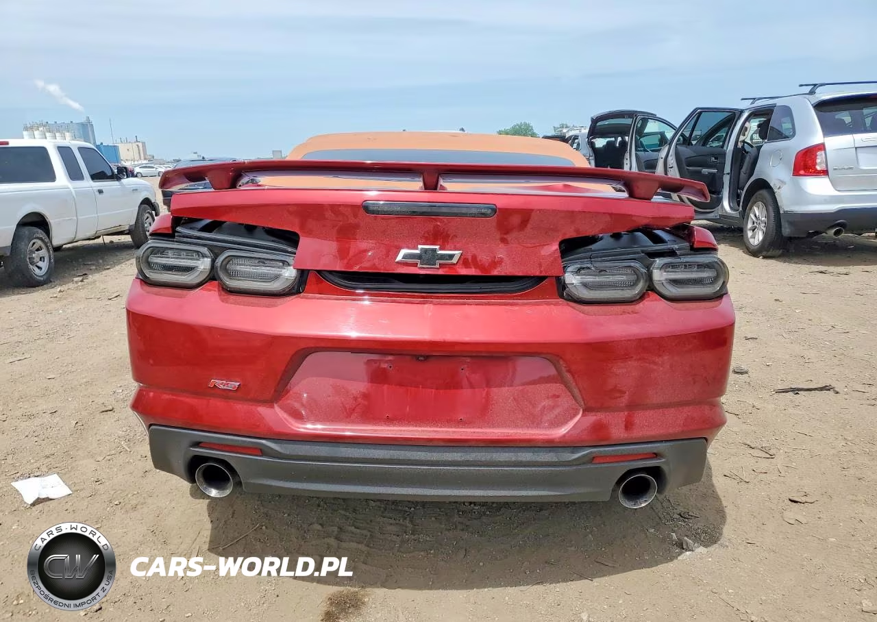 2019 Chevrolet Camaro Lt VIN:1G1FD3DSXK0138054 - 6
