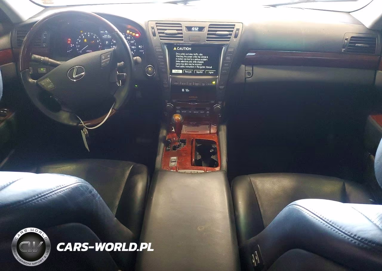 2007 Lexus Ls 460 VIN:JTHBL46F075024586 - 8
