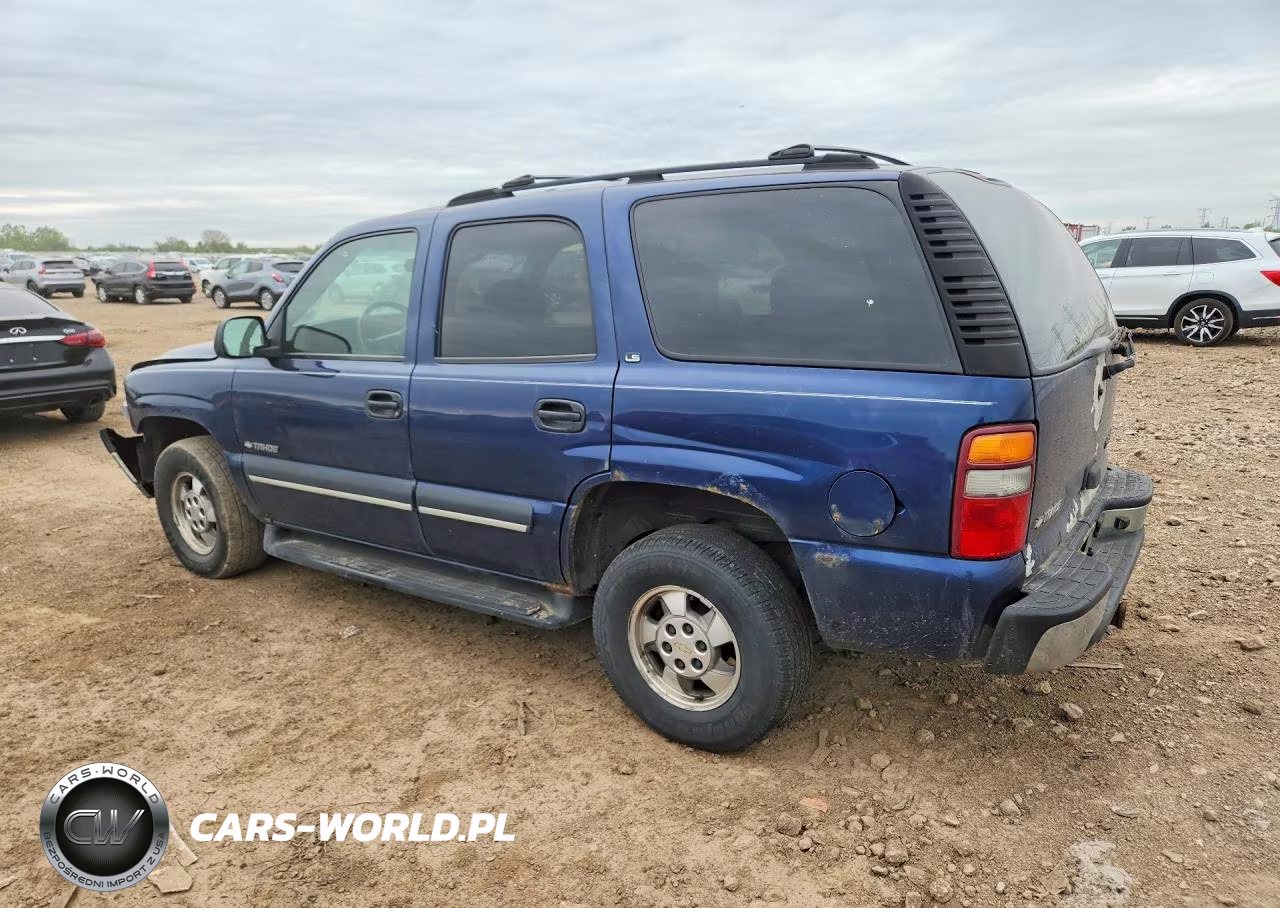 2002 Chevrolet Tahoe K1500 VIN:1GNEK13V62J314835 - 2