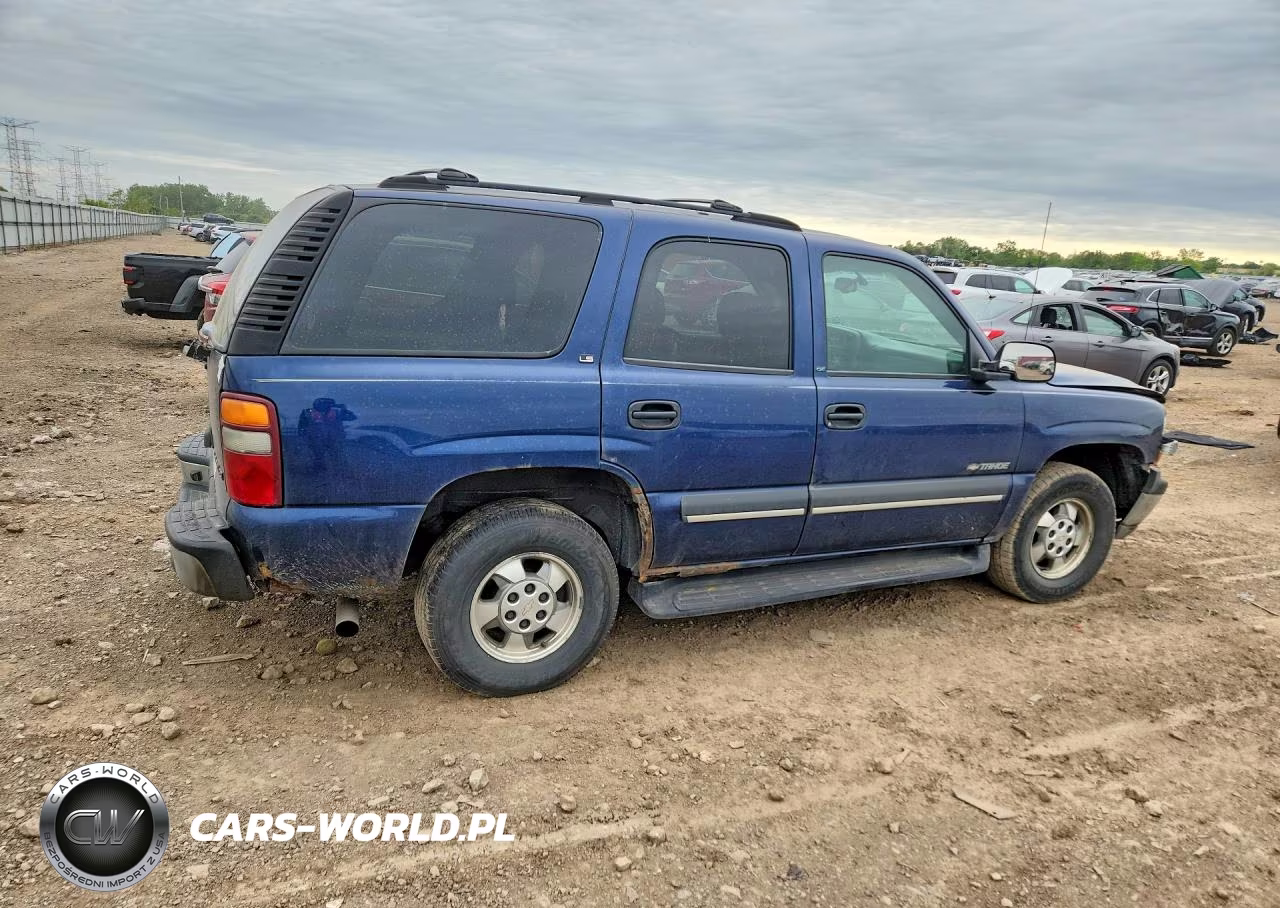 2002 Chevrolet Tahoe K1500 VIN:1GNEK13V62J314835 - 3