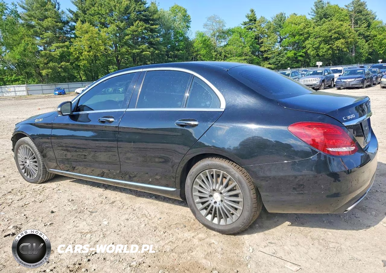 2015 Mercedes-Benz C 300 4Matic VIN:55SWF4KB2FU022587 - 2