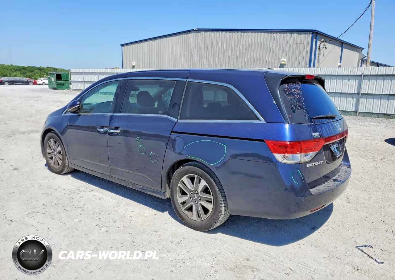 2016 Honda Odyssey Touring VIN:5FNRL5H97GB100512 - 2