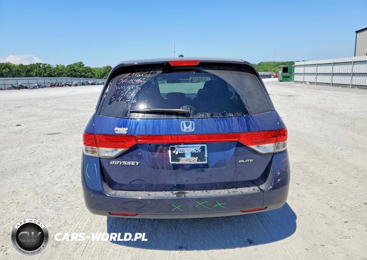2016 Honda Odyssey Touring VIN:5FNRL5H97GB100512 - 6