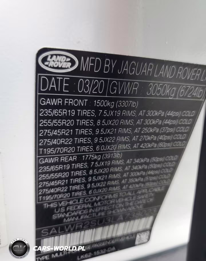 2020 Land Rover Range Rover Sport Hse VIN:SALWR2SU3LA738023 - 13