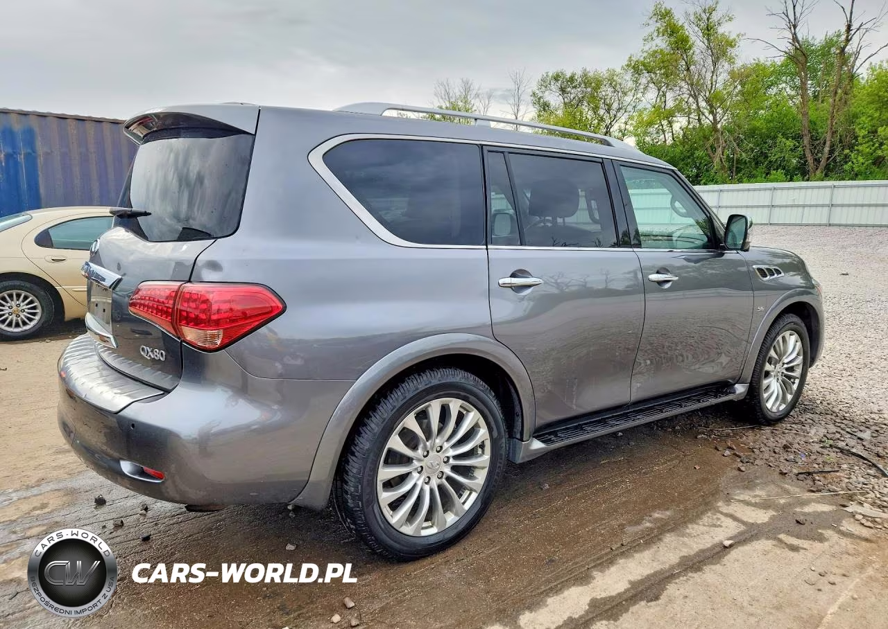 2017 Infiniti Qx80 Base VIN:JN8AZ2NE1H9157512 - 3