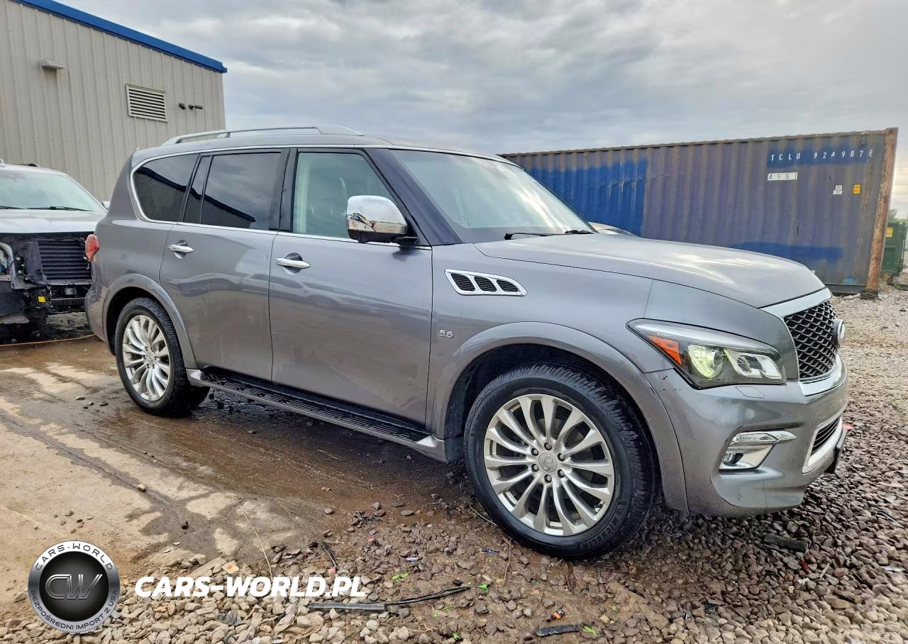2017 Infiniti Qx80 Base VIN:JN8AZ2NE1H9157512 - 4