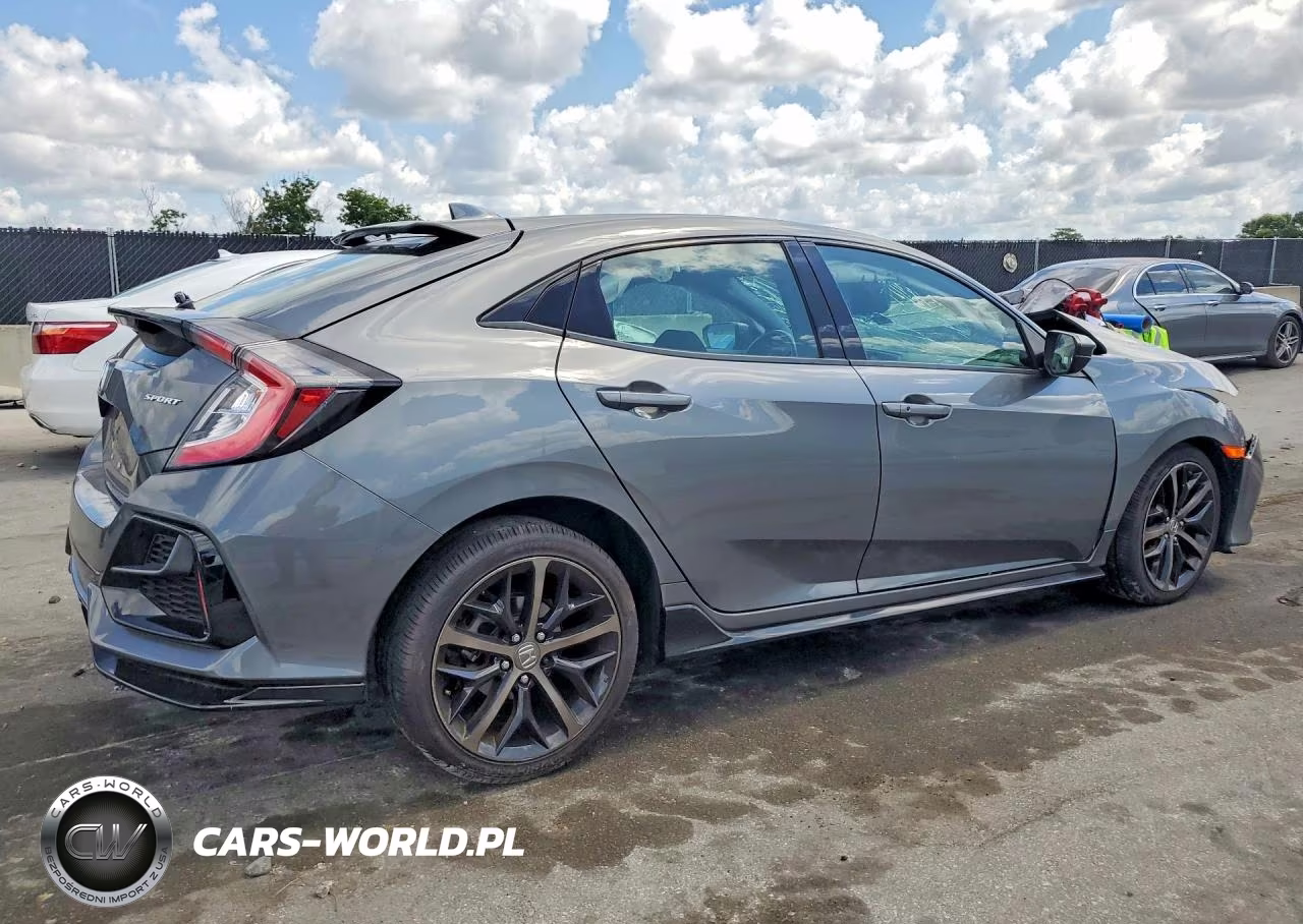 2021 Honda Civic Sport VIN:SHHFK7H45MU412246 - 3