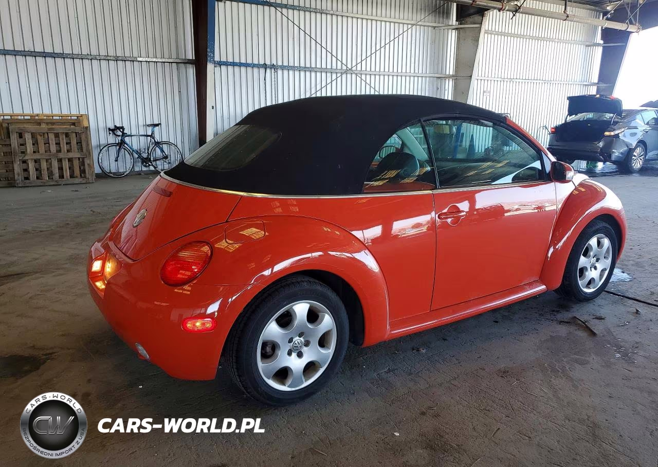 2003 Volkswagen New Beetle Gls VIN:3VWCK21Y13M314942 - 3