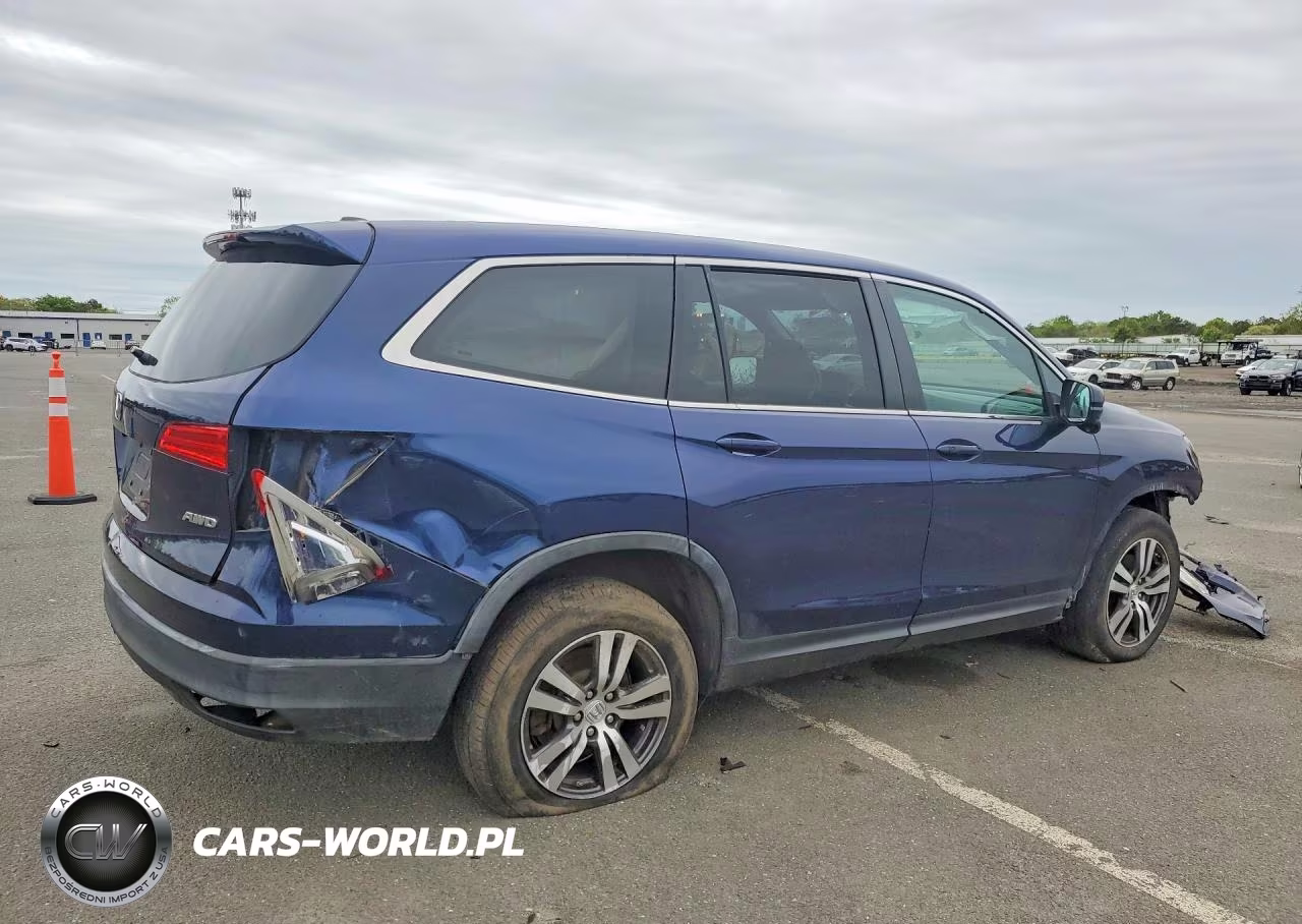 2016 Honda Pilot Exl VIN:5FNYF6H64GB048951 - 3