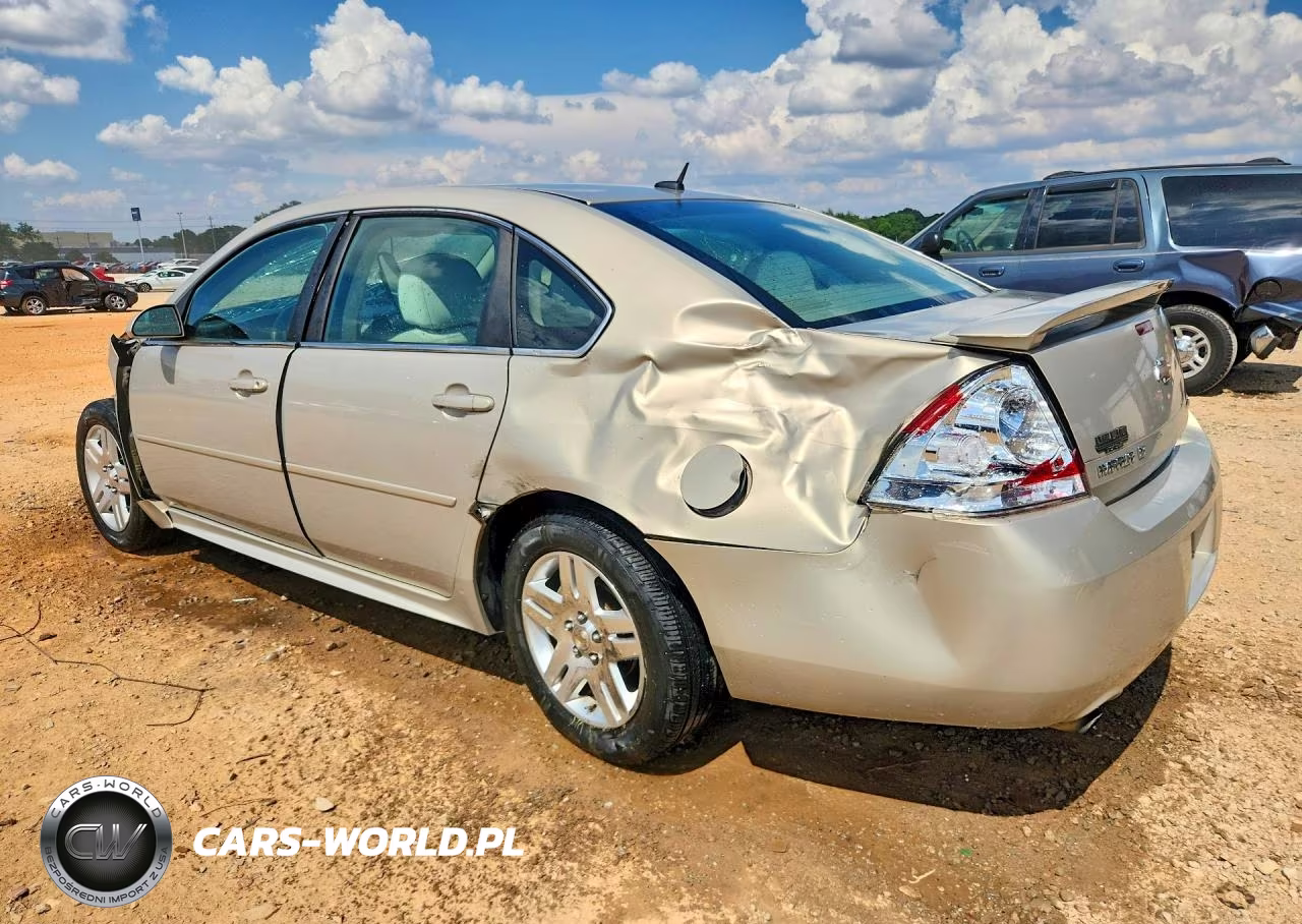 2012 Chevrolet Impala Lt VIN:2G1WB5E31C1124607 - 2