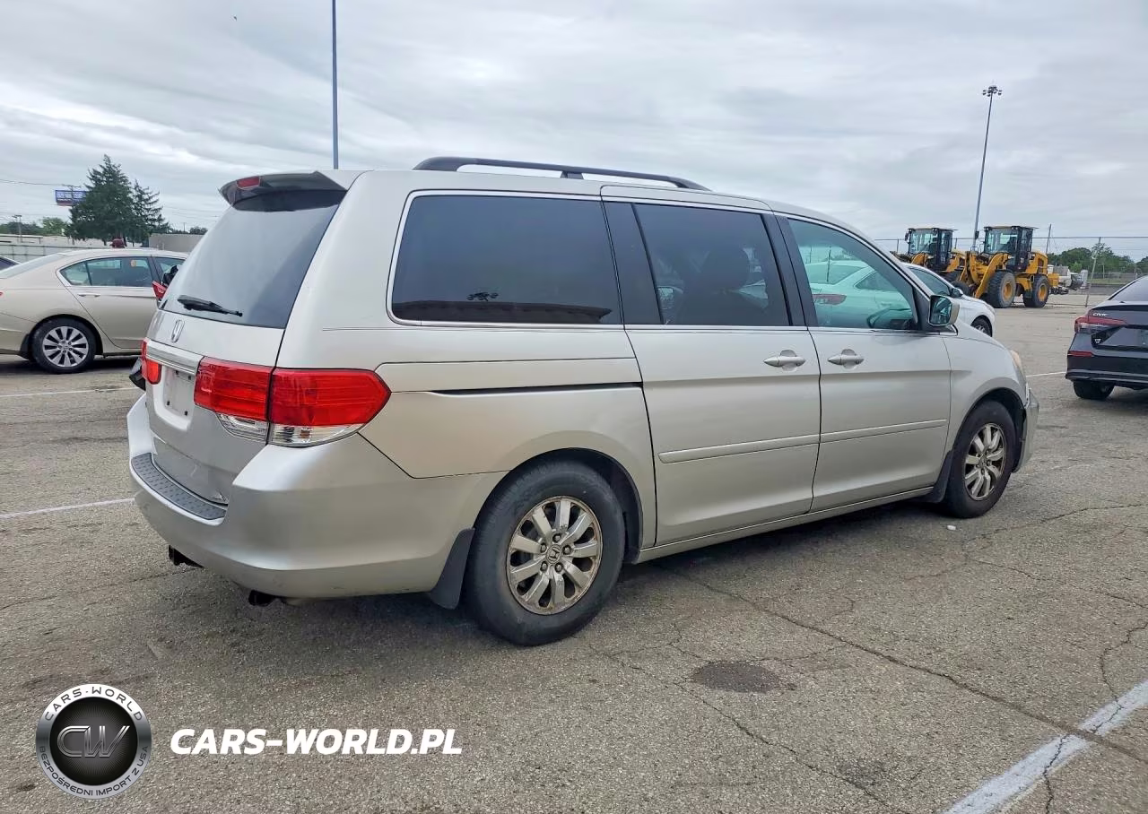 2009 Honda Odyssey Ex VIN:5FNRL38449B055976 - 3