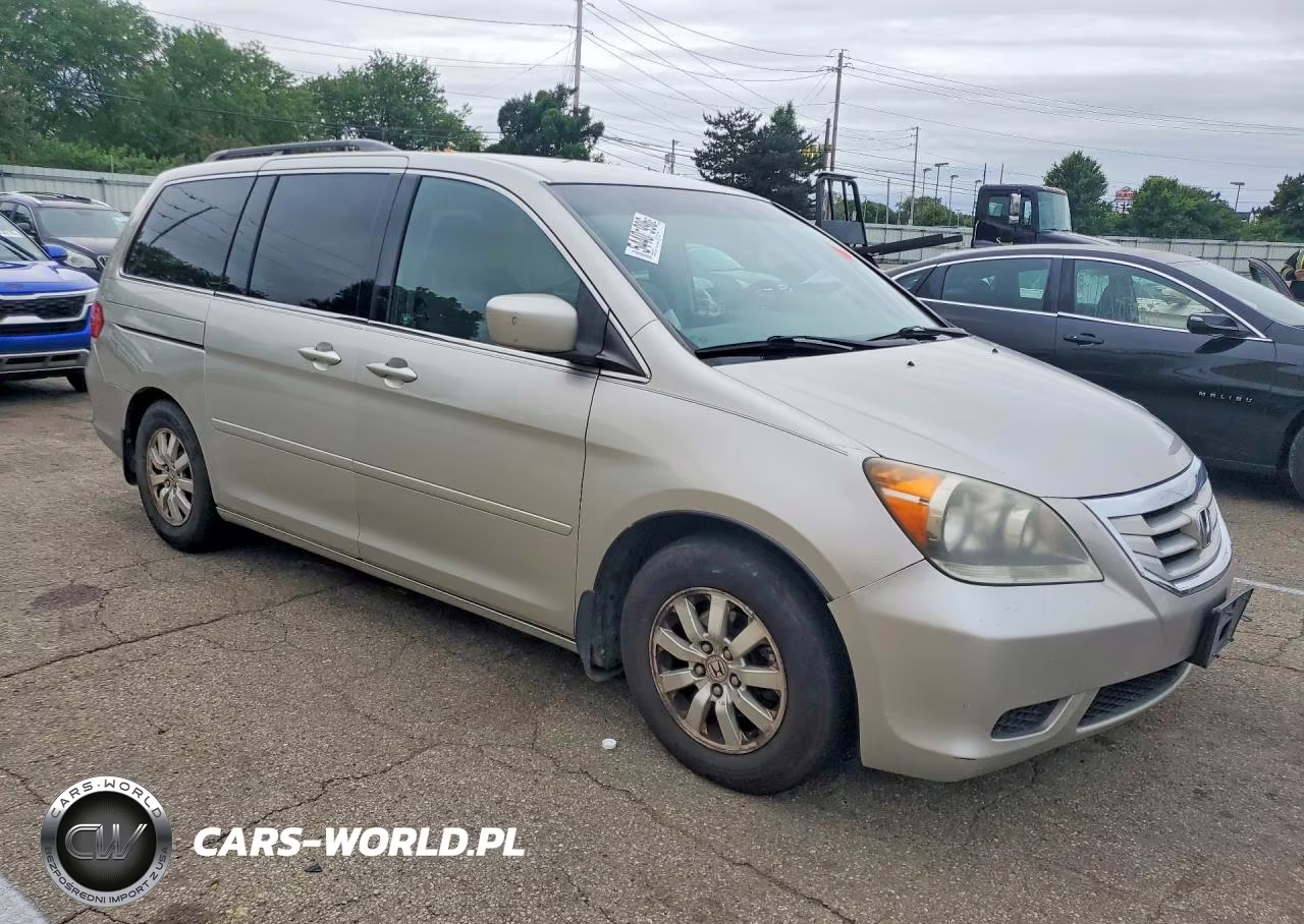2009 Honda Odyssey Ex VIN:5FNRL38449B055976 - 4