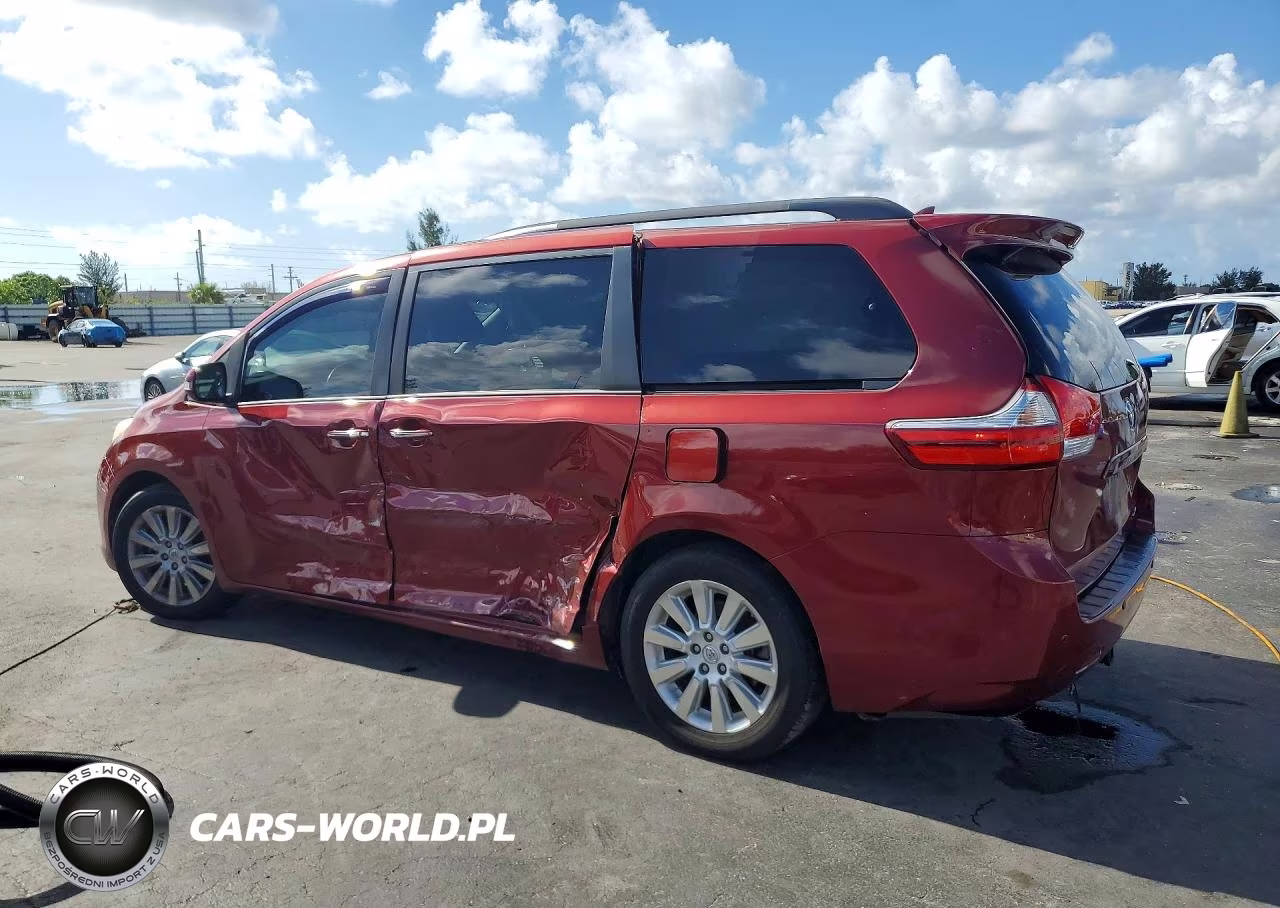 2015 Toyota Sienna Limited 7-Passenger VIN:5TDYK3DC6FS639055 - 2