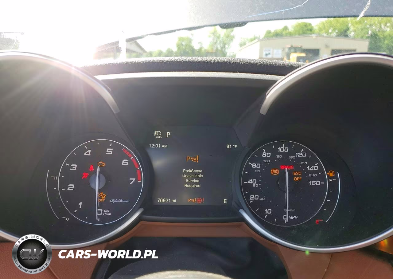2021 Alfa Romeo Giulia Ti VIN:ZARFANBN8M7643650 - 9