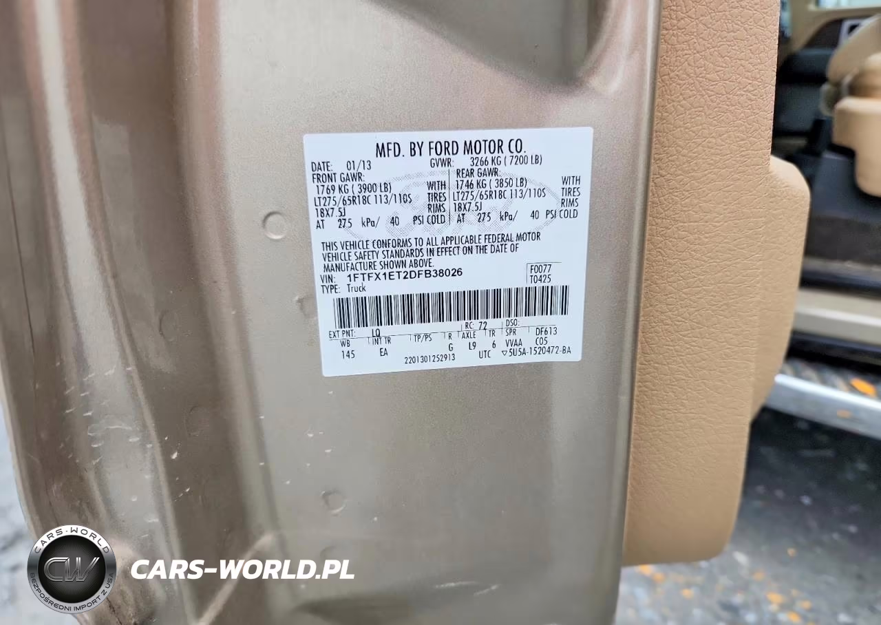 2013 Ford F150 Super Cab VIN:1FTFX1ET2DFB38026 - 12