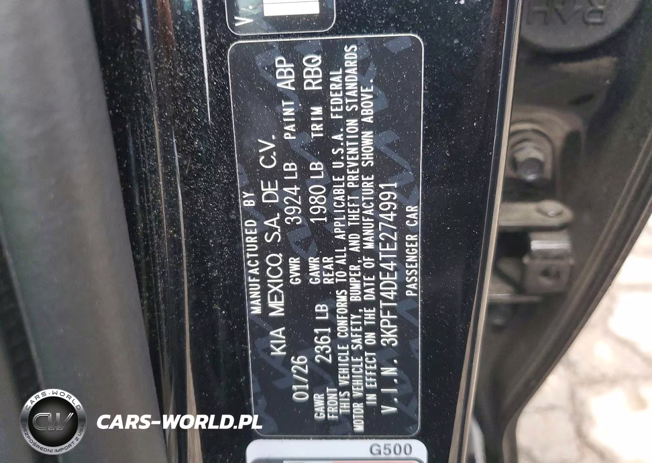 2026 Kia K4 Lxs VIN:3KPFT4DE4TE274991 - 12