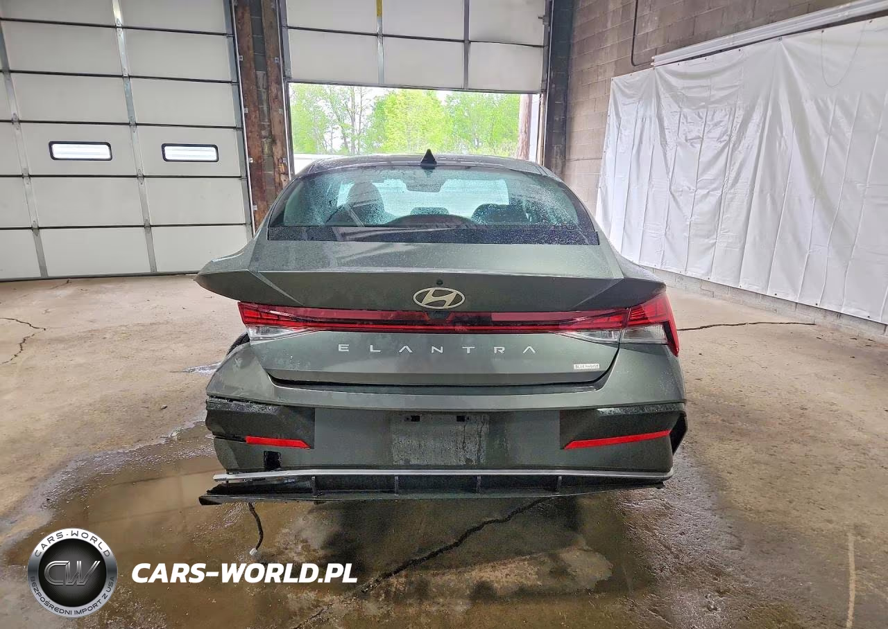 2026 Hyundai Elantra Hybrid Blue VIN:KMHLM4DJ9TU201982 - 6
