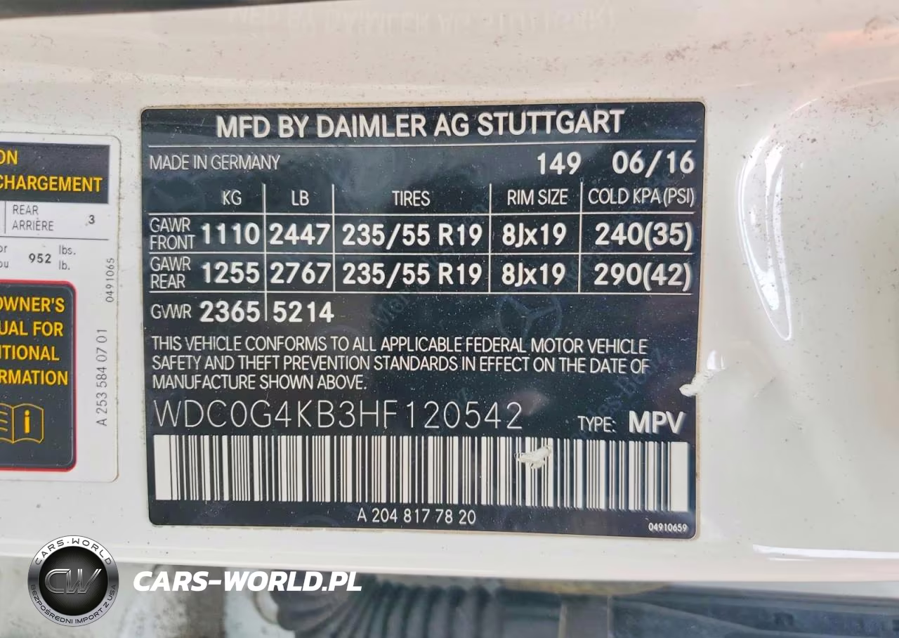 2017 Mercedes-Benz Glc 300 4Matic VIN:WDC0G4KB3HF120542 - 13