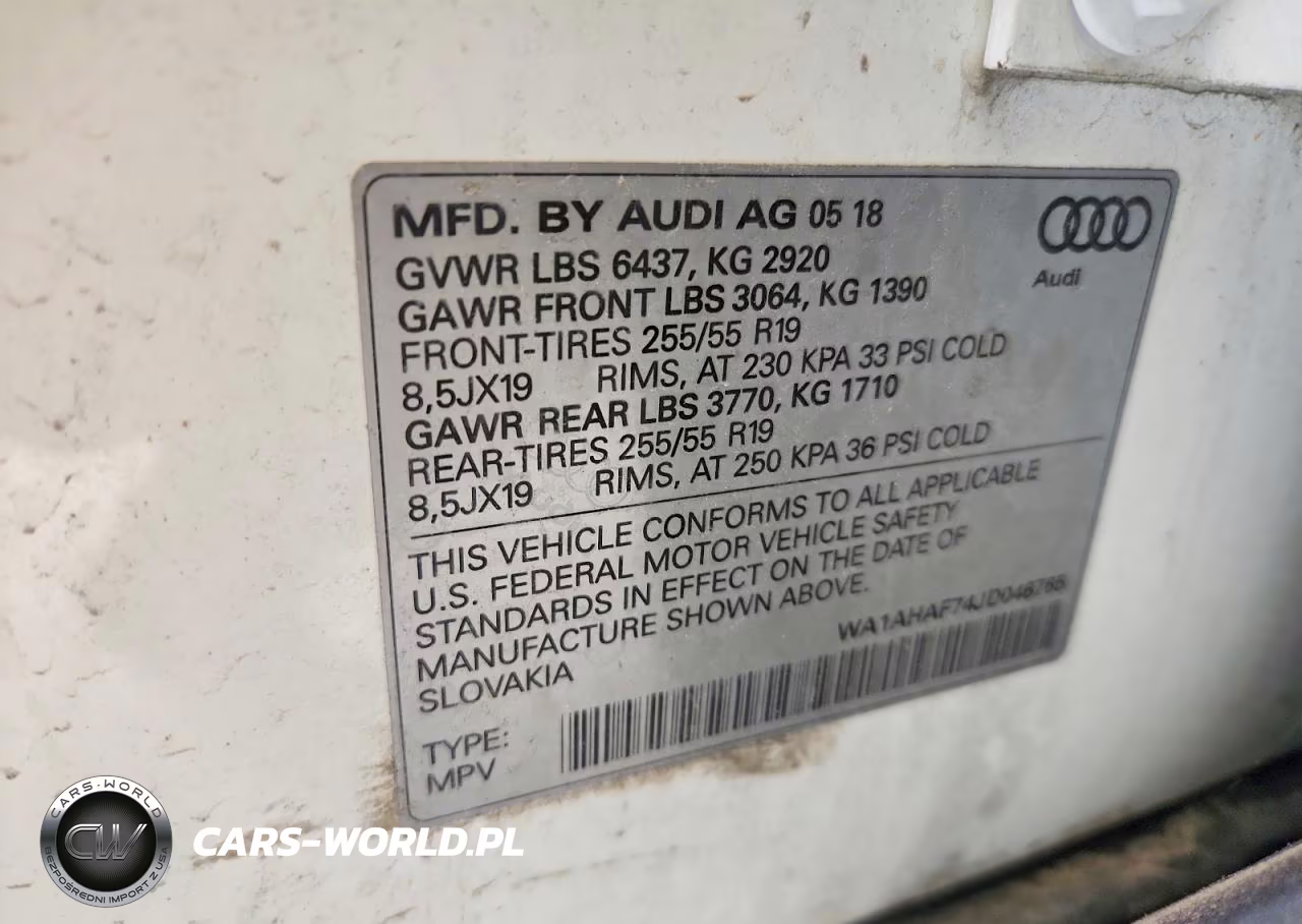 2018 Audi Q7 Premium VIN:WA1AHAF74JD046765 - 14