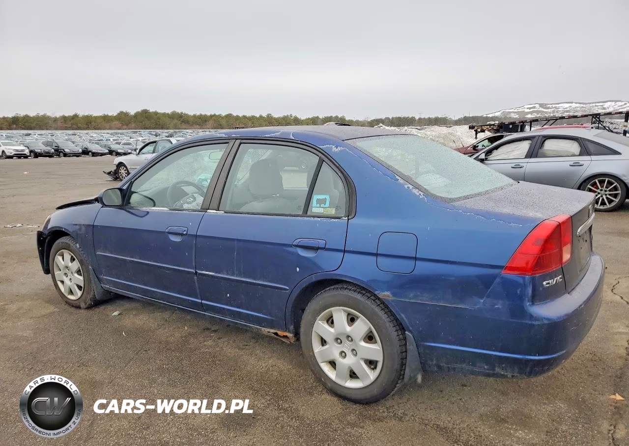 2002 Honda Civic Ex VIN:2HGES26882H586715 - 2