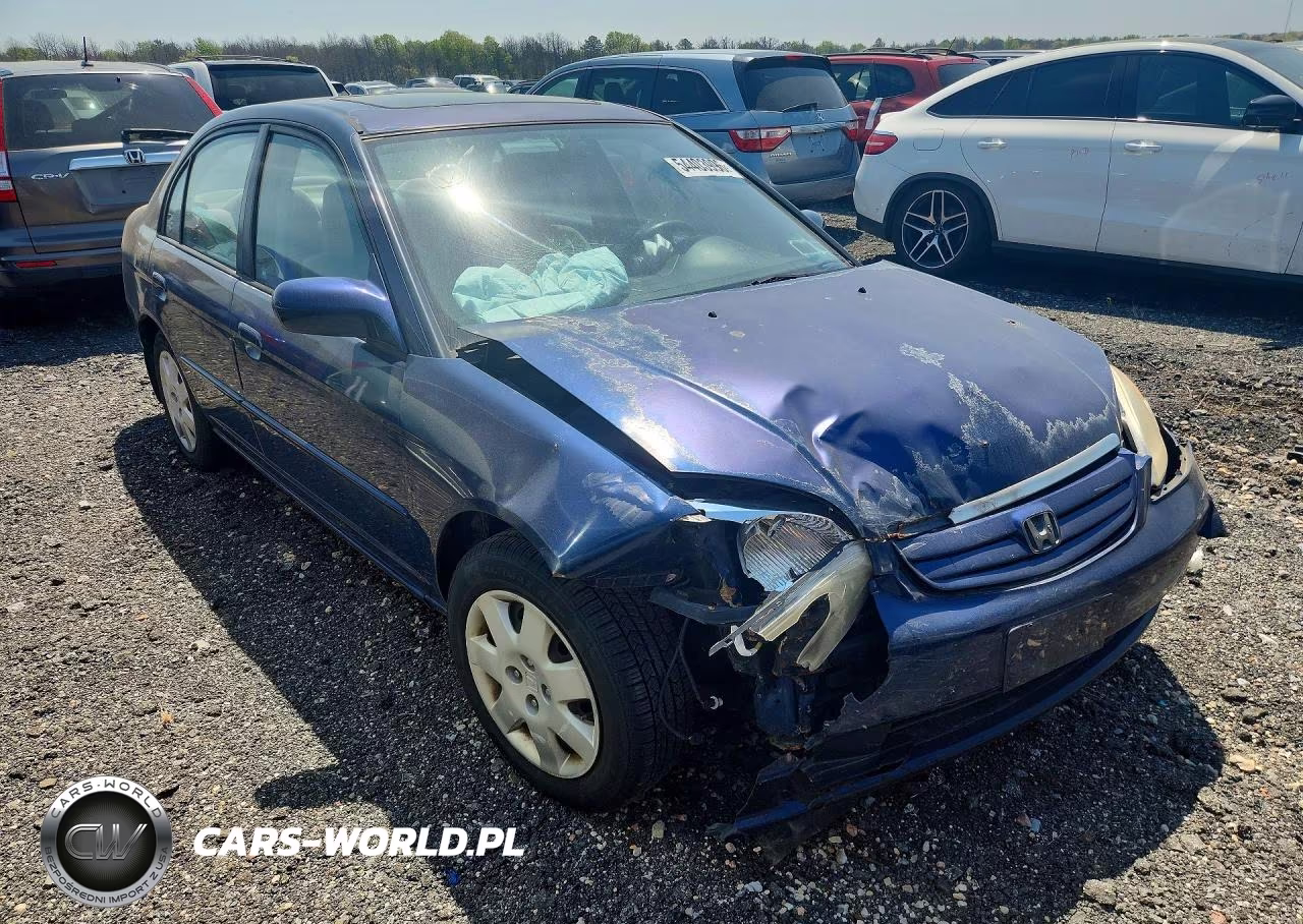 2002 Honda Civic Ex VIN:2HGES26882H586715 - 4