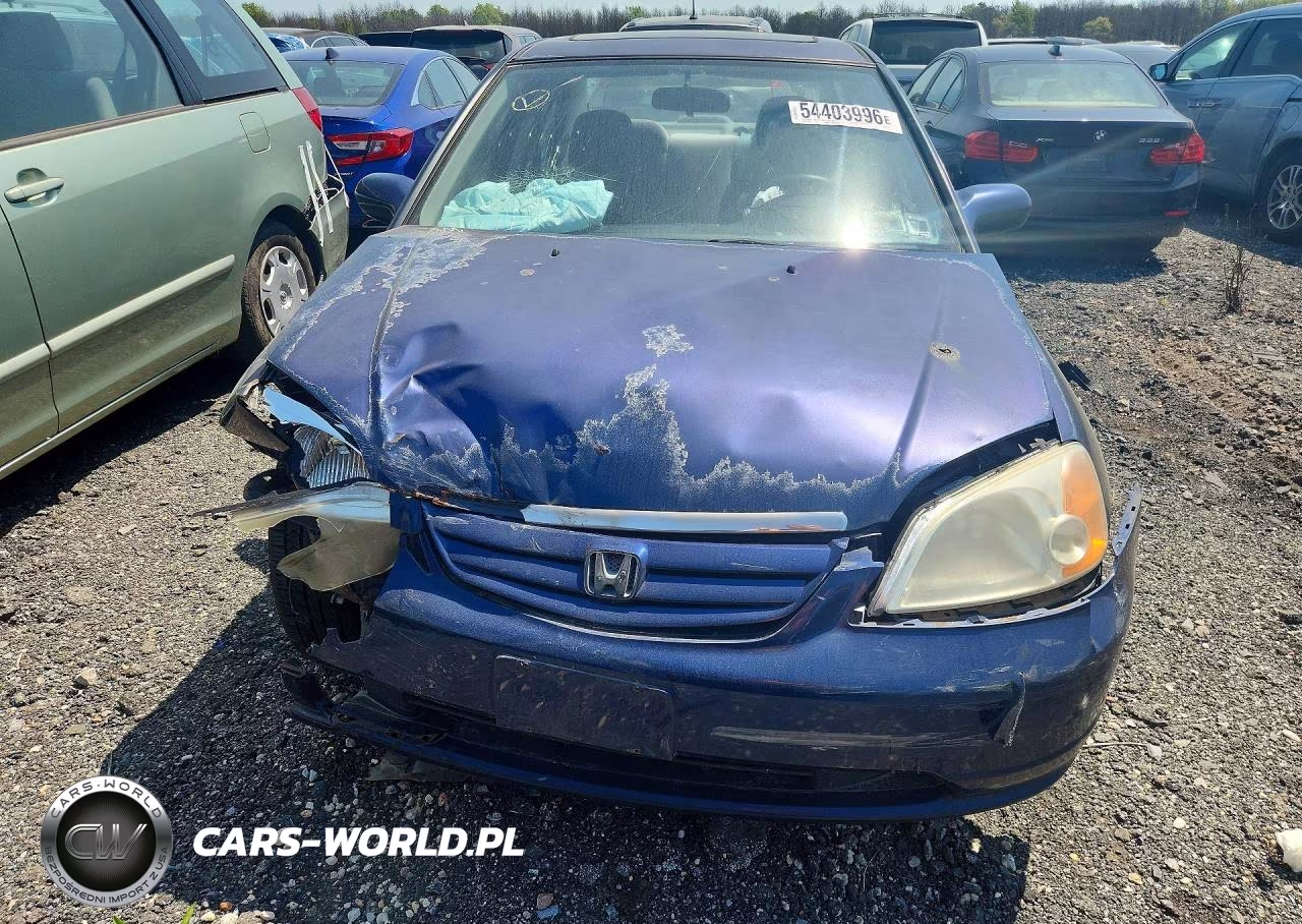 2002 Honda Civic Ex VIN:2HGES26882H586715 - 5