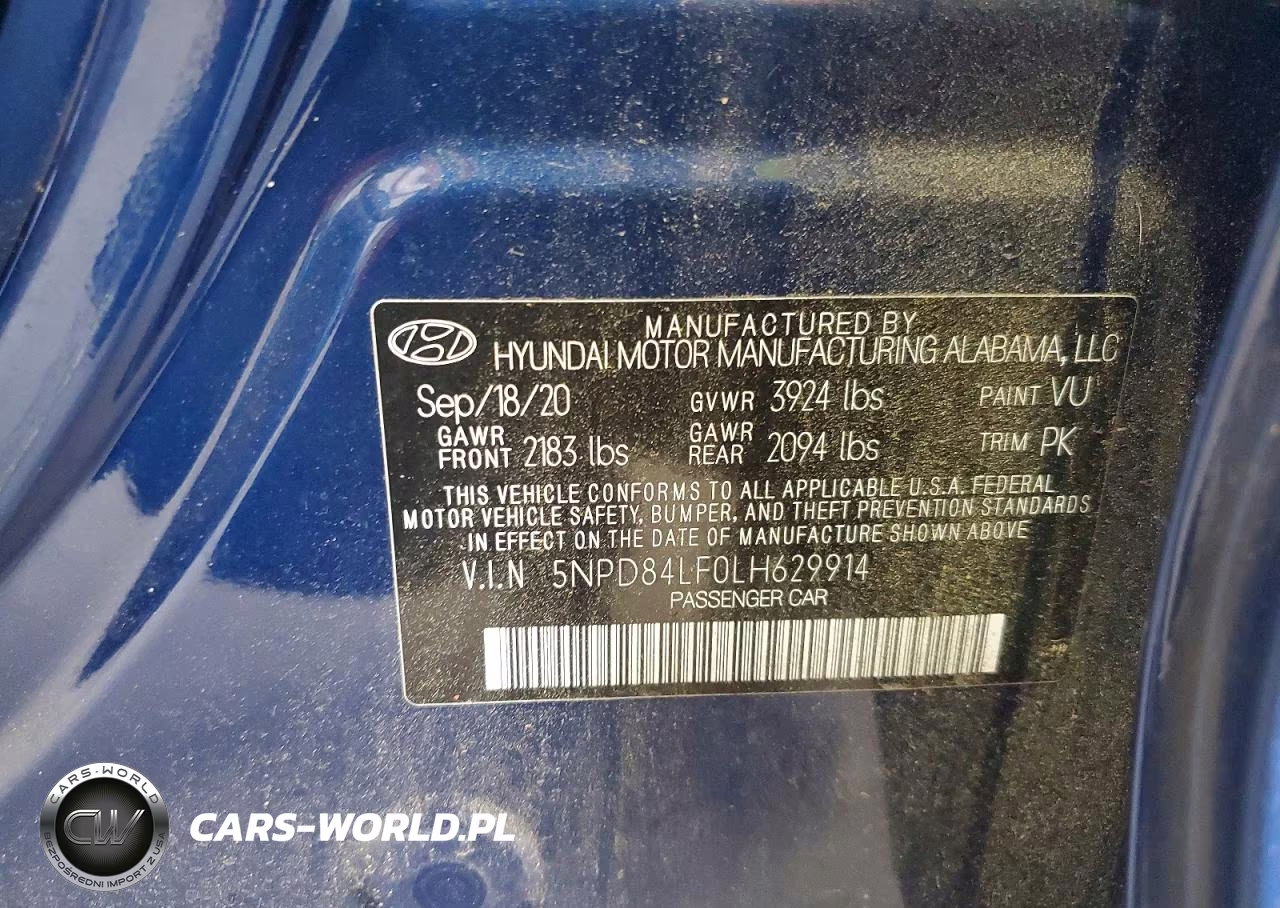 2020 Hyundai Elantra Value Edition VIN:5NPD84LF0LH629914 - 13