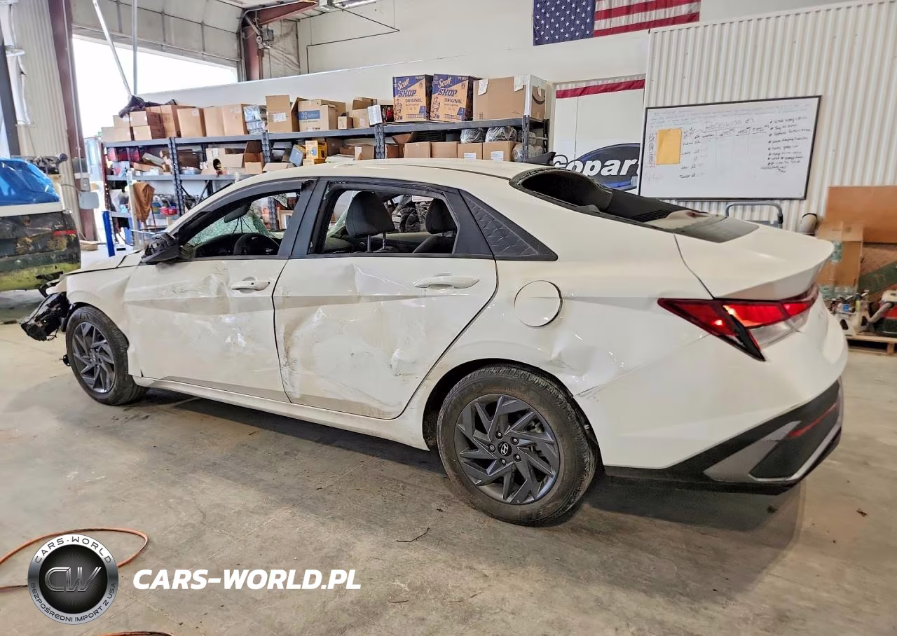 2024 Hyundai Elantra Sel VIN:KMHLM4DG1RU676930 - 2