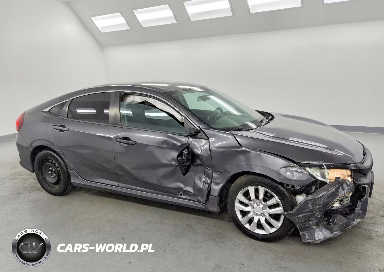 2018 Honda Civic Lx VIN:2HGFC2F59JH587622 - 4