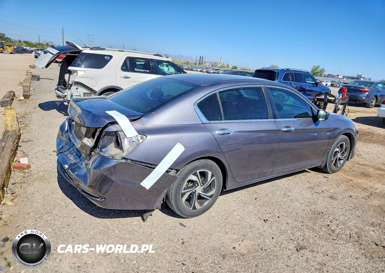 2016 Honda Accord Lx VIN:1HGCR2F31GA068975 - 3