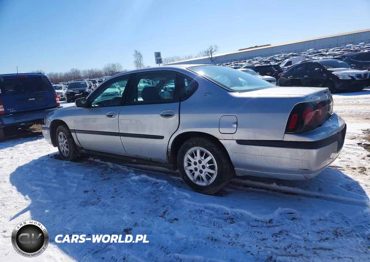 2004 Chevrolet Impala VIN:2G1WF52EX49301684 - 2