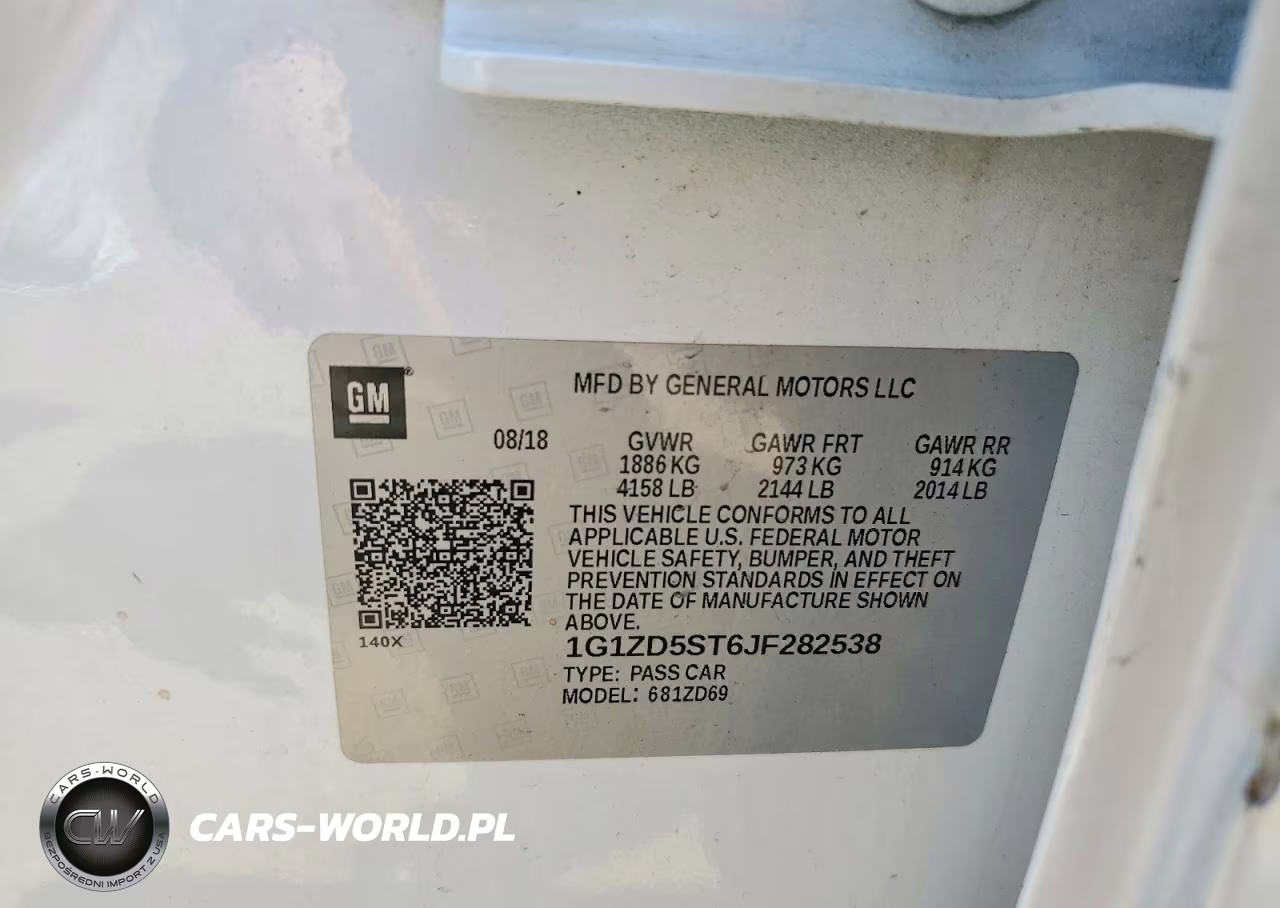 2018 CHEVROLET MALIBU LT VIN:1G1ZD5ST6JF282538 - 12