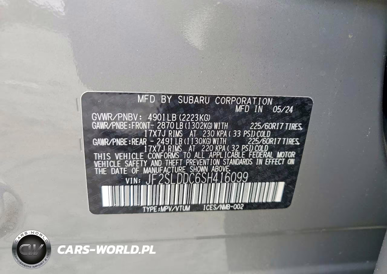 2025 Subaru Forester Premium VIN:JF2SLDDC6SH416099 - 13