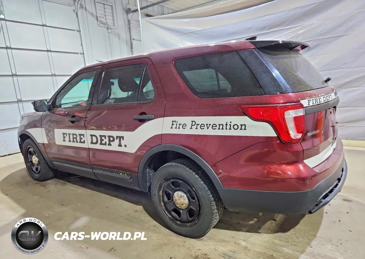 2016 Ford Explorer Police Interceptor VIN:1FM5K8AR0GGC92483 - 2