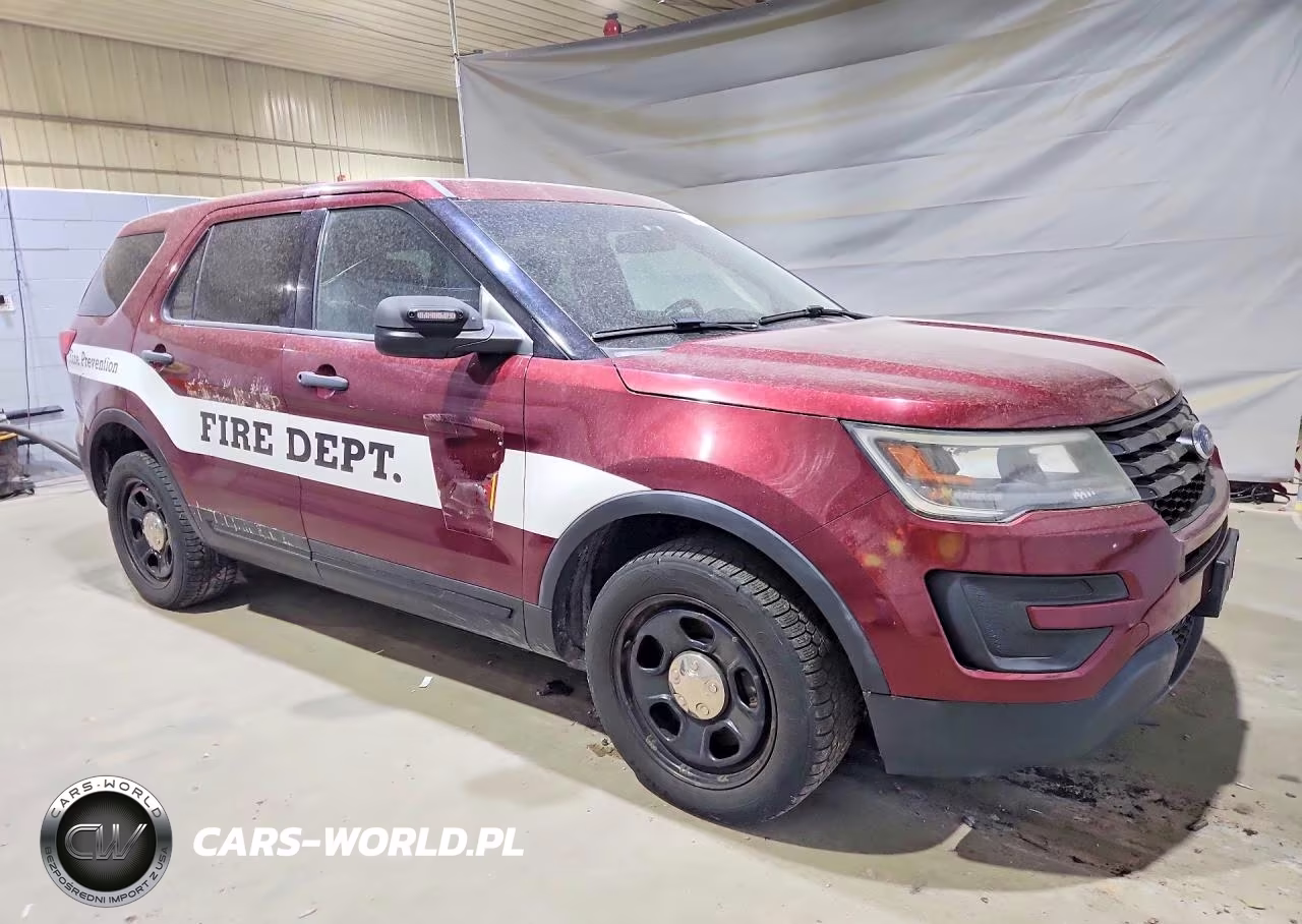 2016 Ford Explorer Police Interceptor VIN:1FM5K8AR0GGC92483 - 4