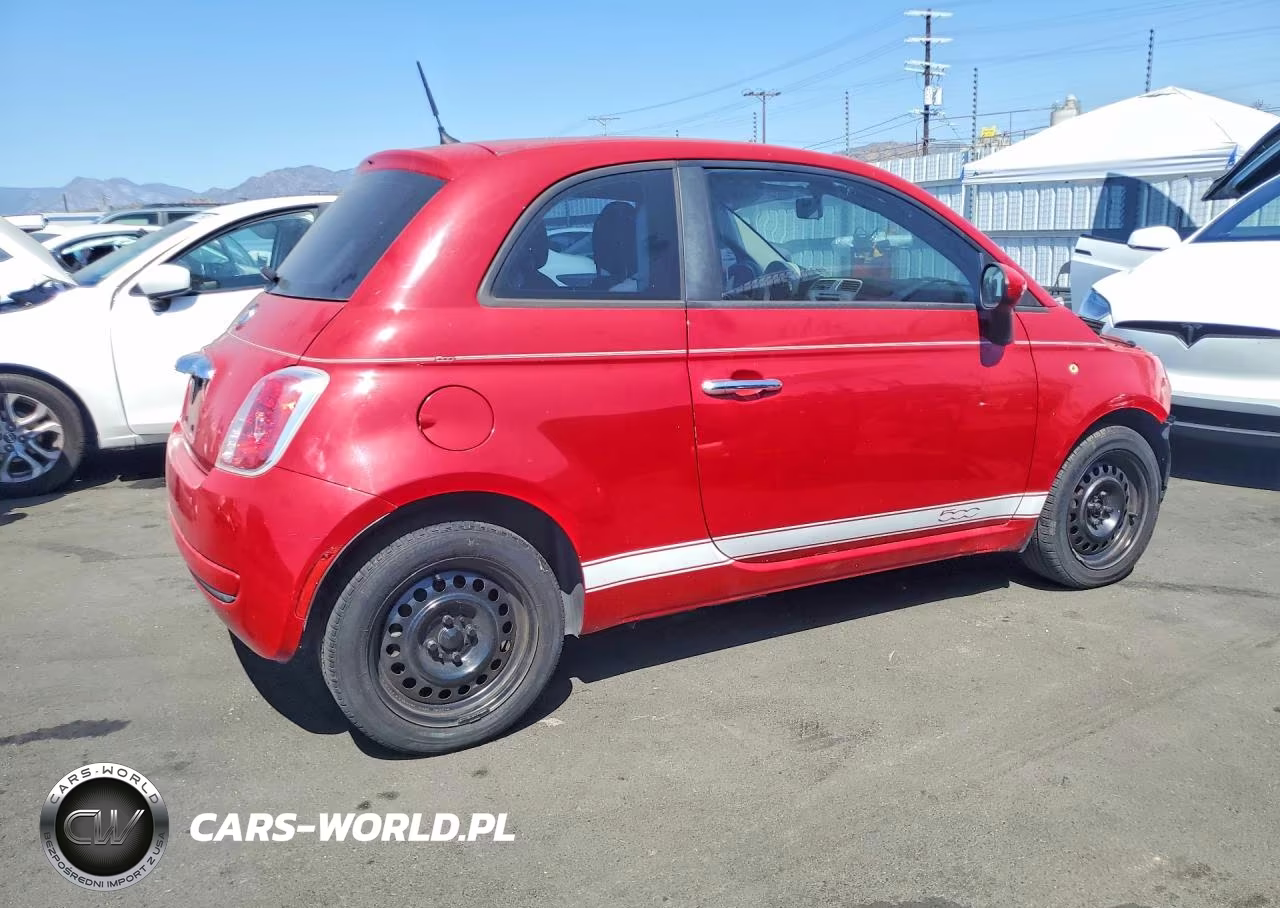 2012 Fiat 500 Pop VIN:3C3CFFAR7CT108932 - 3