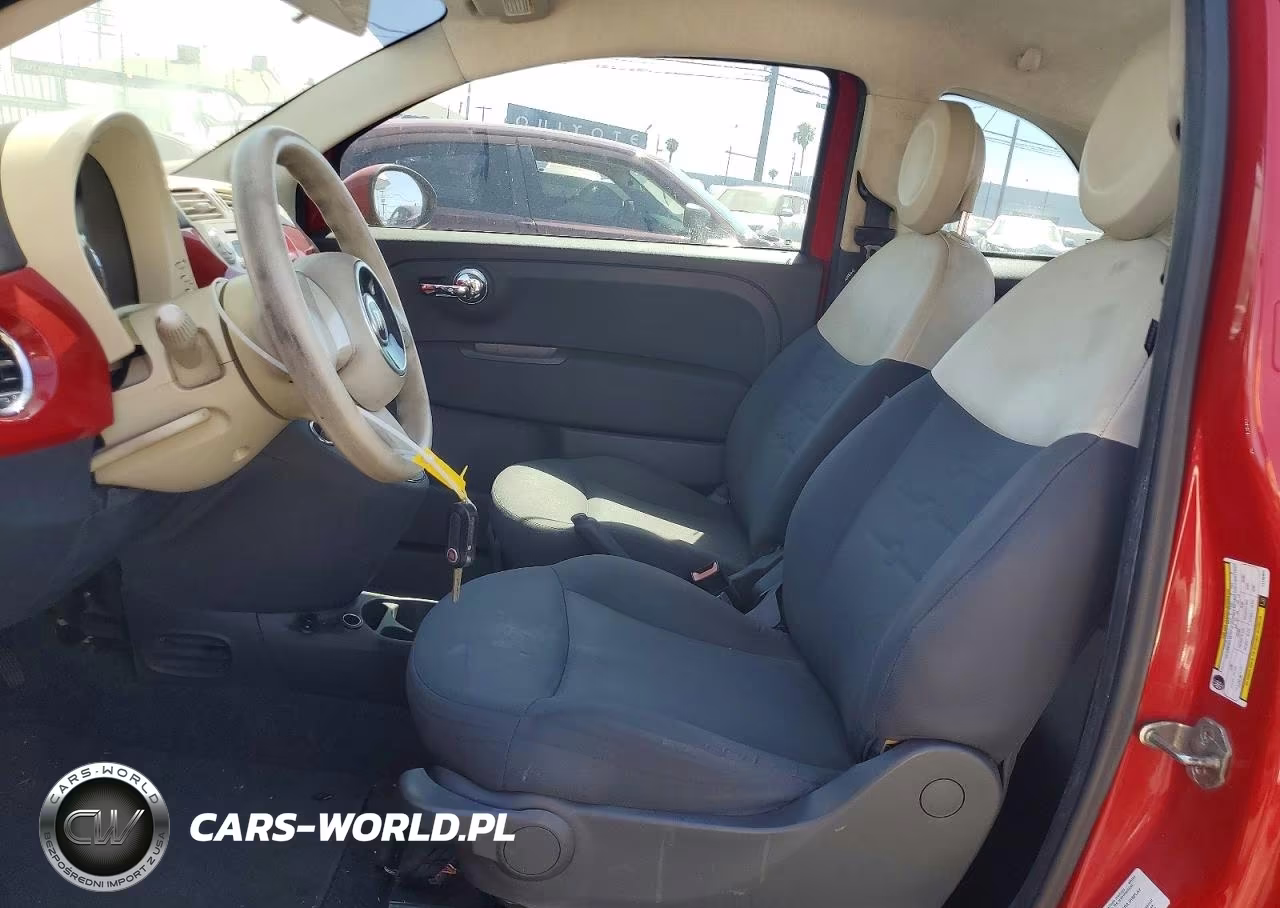 2012 Fiat 500 Pop VIN:3C3CFFAR7CT108932 - 7