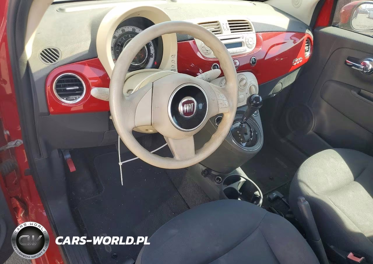 2012 Fiat 500 Pop VIN:3C3CFFAR7CT108932 - 8