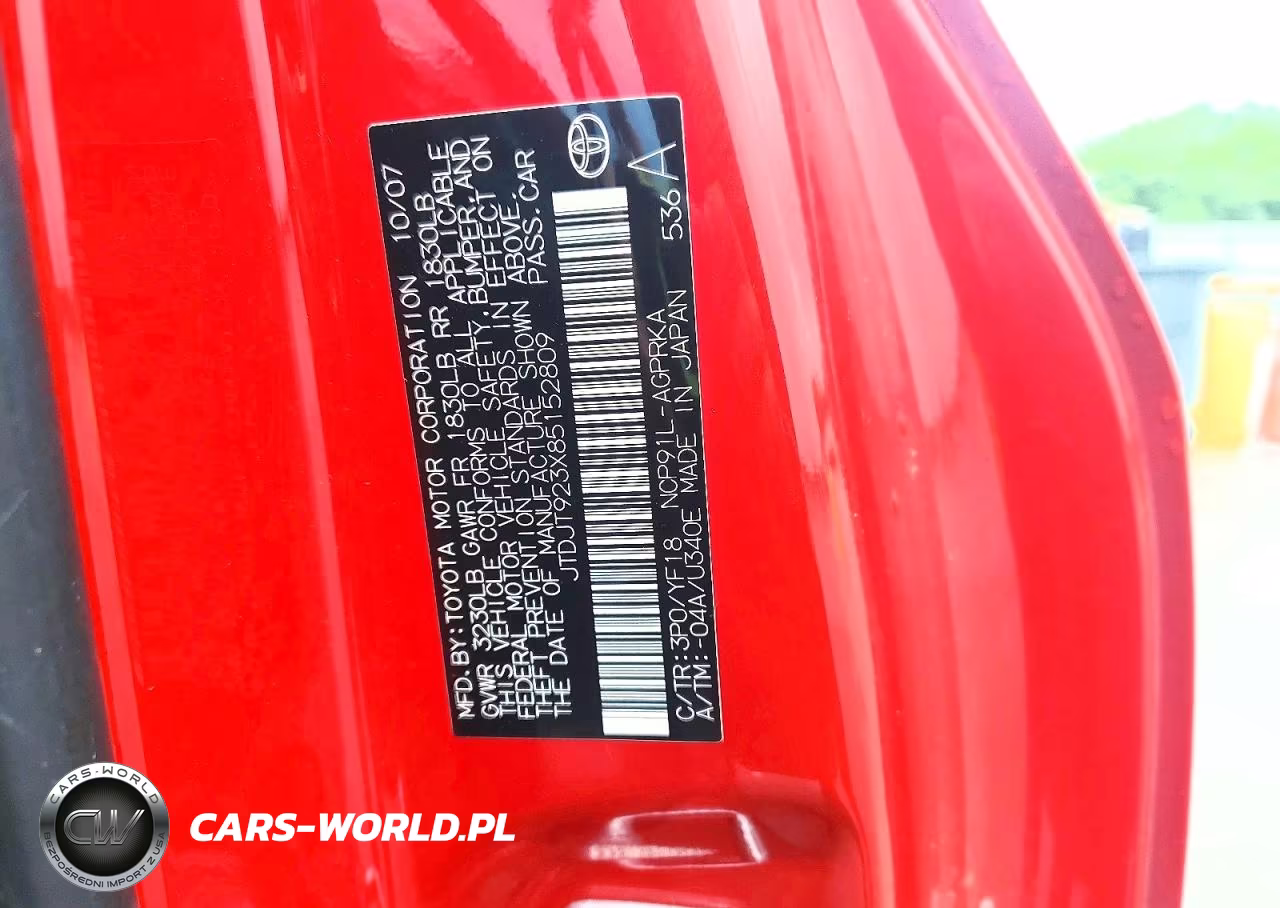 2008 Toyota Yaris S VIN:JTDJT923X85152809 - 14