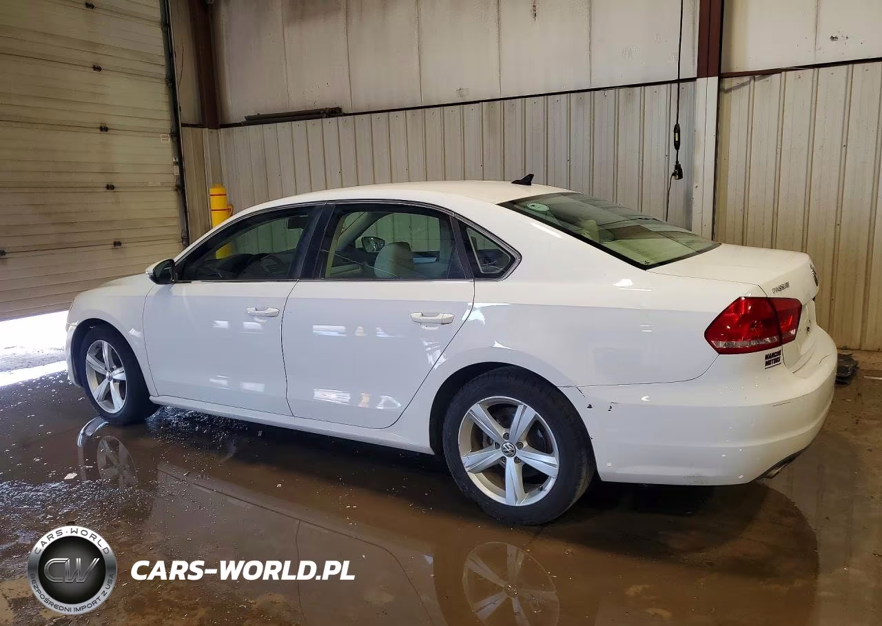 2012 Volkswagen Passat Se VIN:1VWBP7A38CC032894 - 2