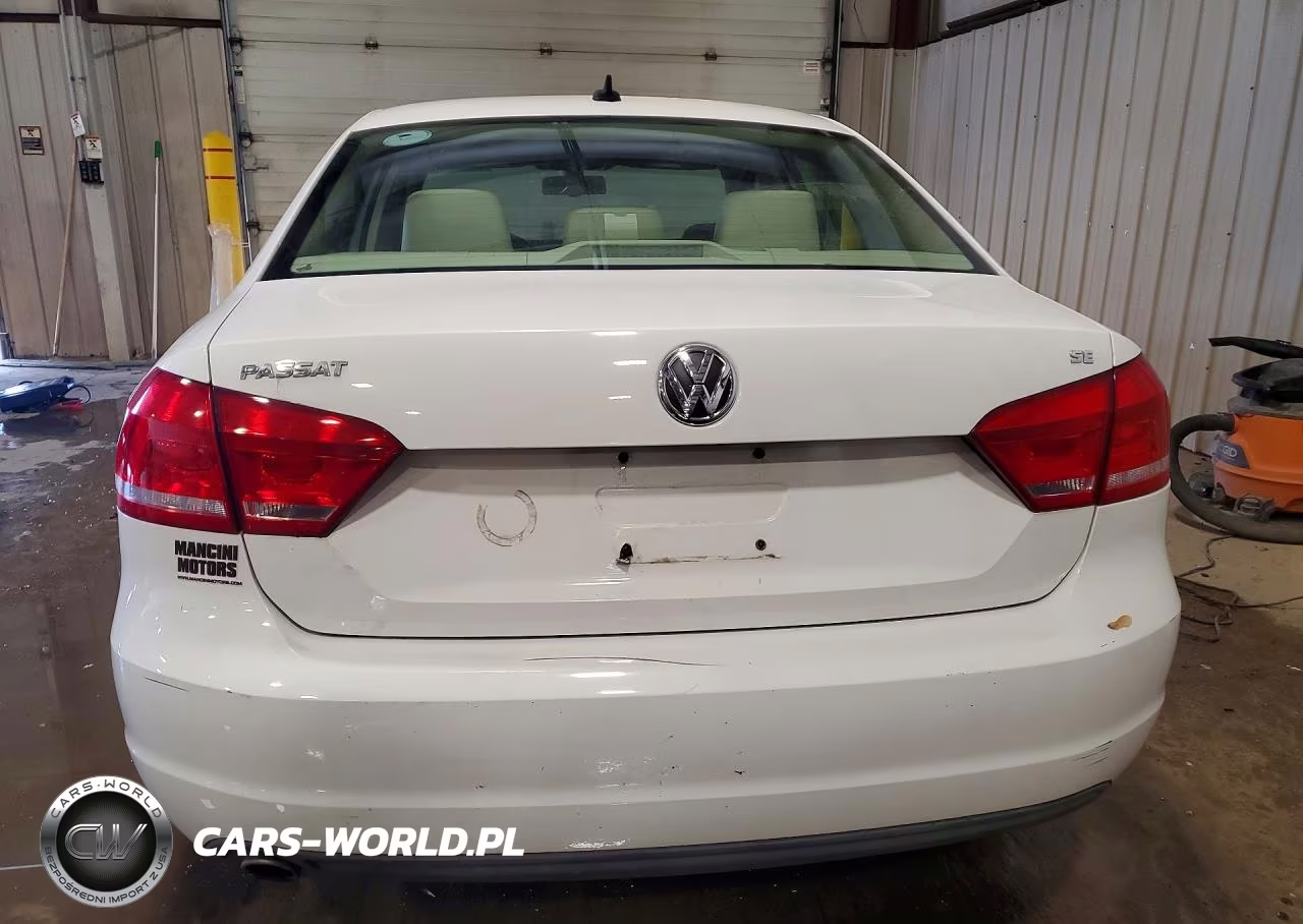 2012 Volkswagen Passat Se VIN:1VWBP7A38CC032894 - 6