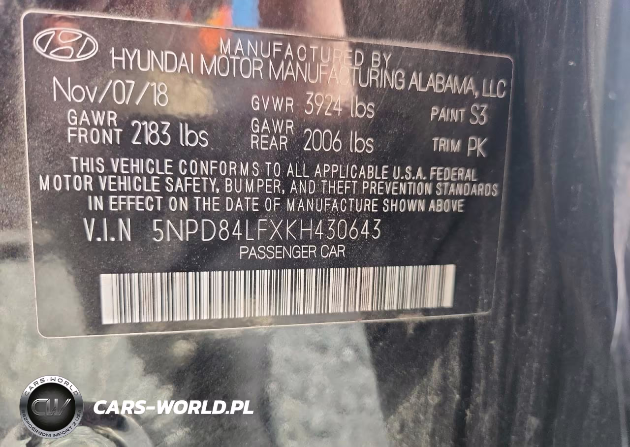 2019 Hyundai Elantra Value Edition VIN:5NPD84LFXKH430643 - 12