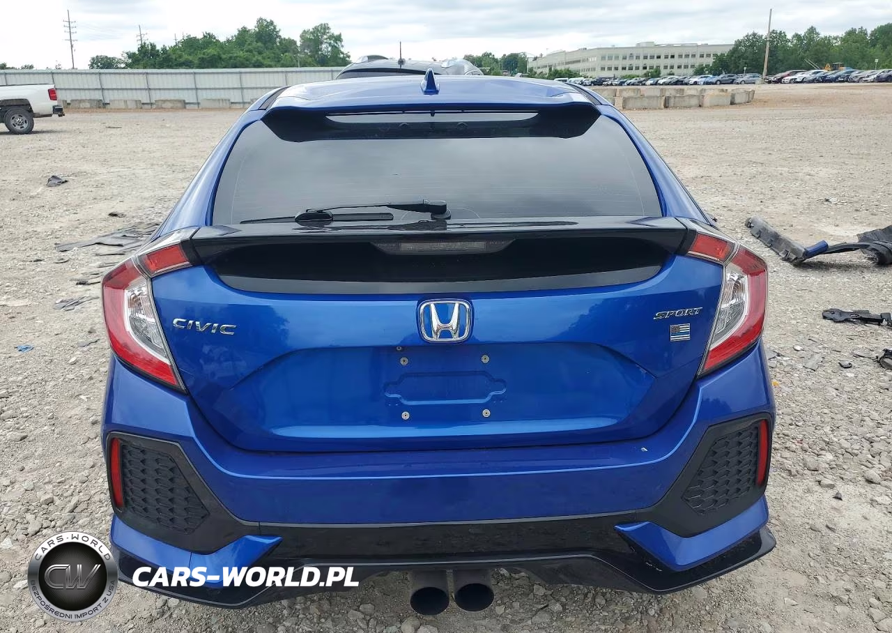 2018 Honda Civic Sport VIN:SHHFK7H45JU410587 - 6