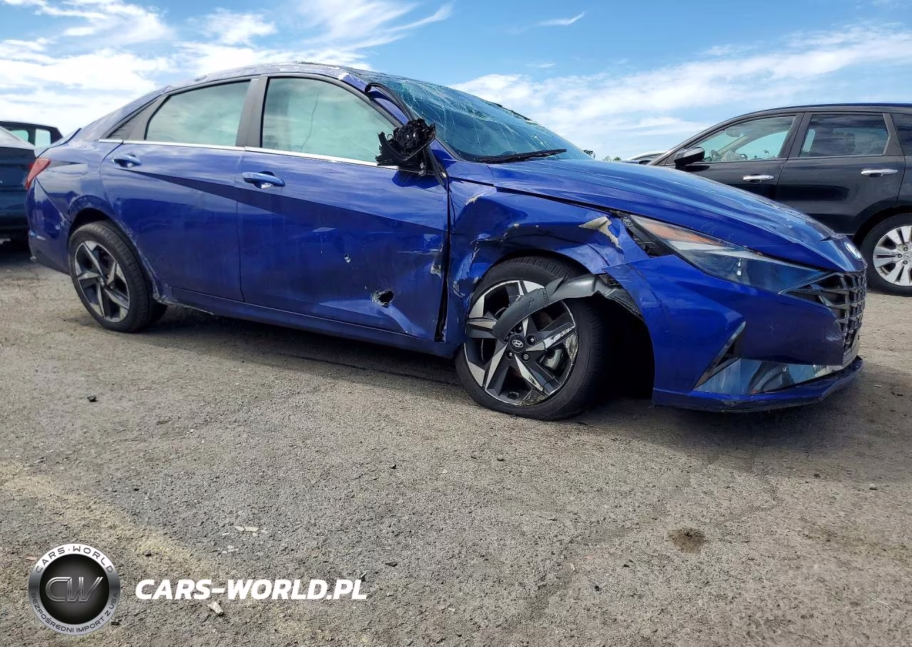 2022 Hyundai Elantra Sel VIN:5NPLN4AG7NH078254 - 4
