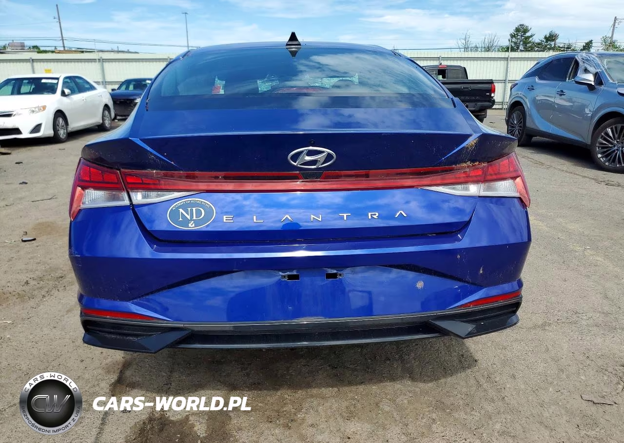 2022 Hyundai Elantra Sel VIN:5NPLN4AG7NH078254 - 6