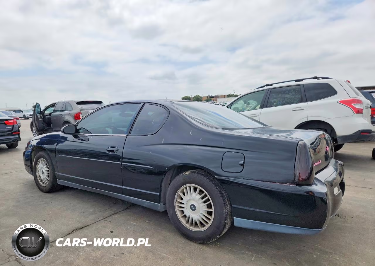 2000 Chevrolet Monte Carlo Ls VIN:2G1WW12E6Y9277267 - 2
