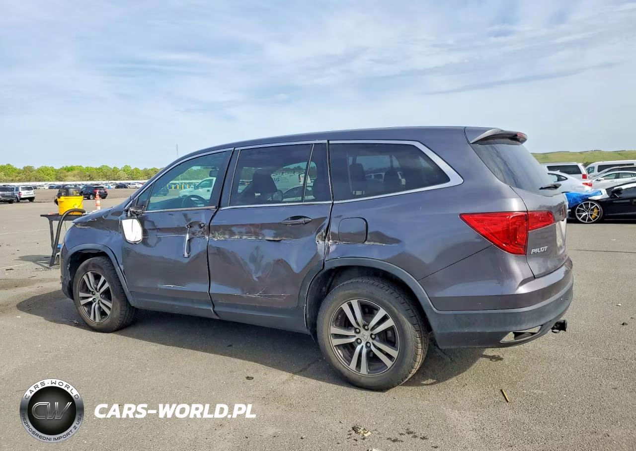 2017 Honda Pilot Exl VIN:5FNYF6H58HB090676 - 2