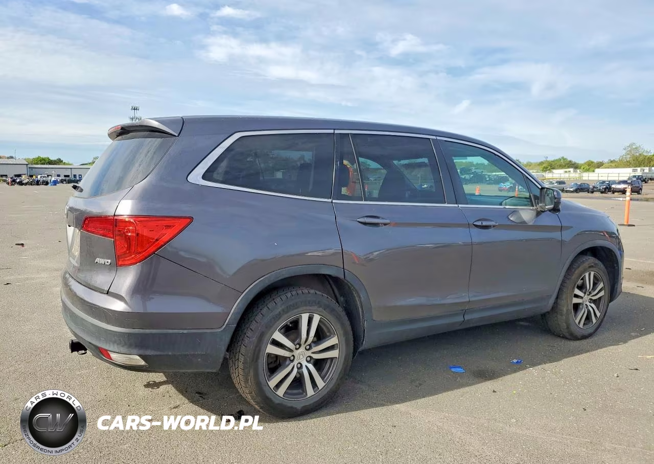2017 Honda Pilot Exl VIN:5FNYF6H58HB090676 - 3
