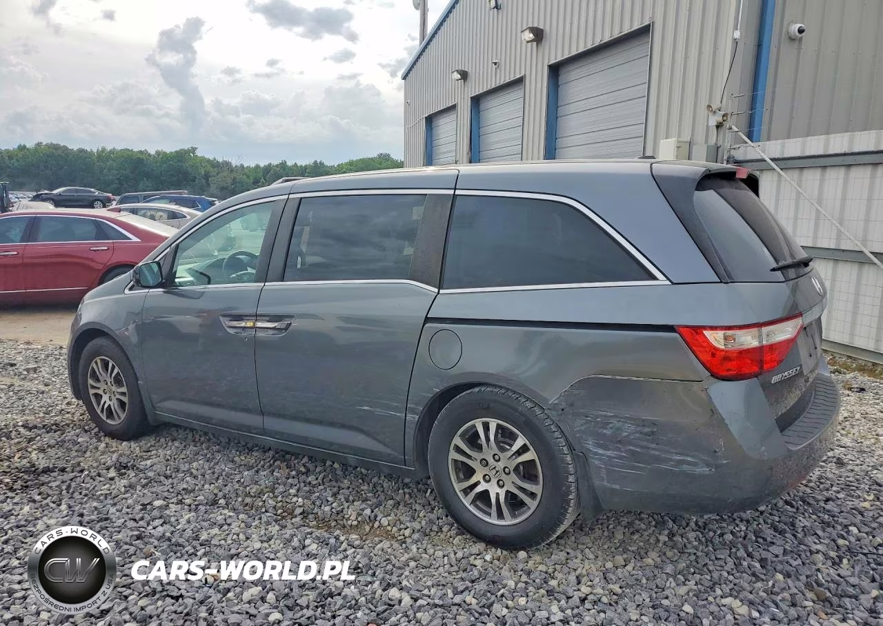 2012 Honda Odyssey Exl VIN:5FNRL5H62CB044172 - 2
