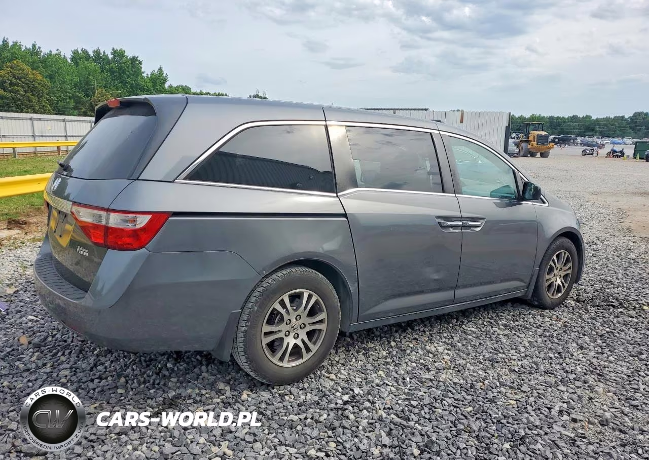 2012 Honda Odyssey Exl VIN:5FNRL5H62CB044172 - 3